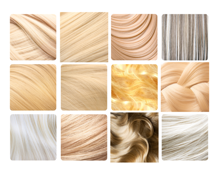 nuances de blond
