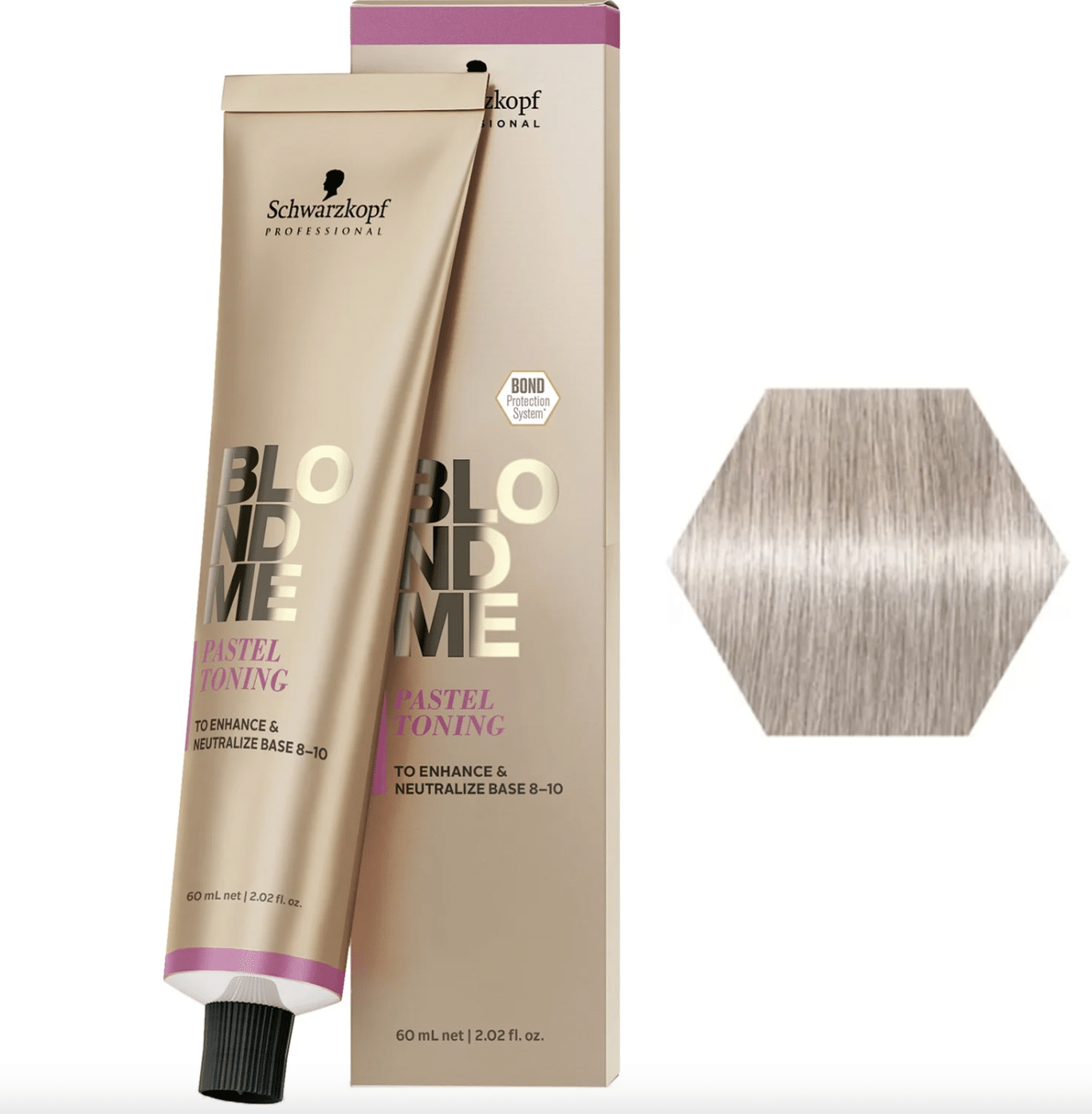 Patine Glacier Schwarzkopf BlondMe Pastel Toning