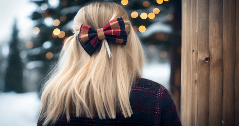 cheveux blonds hiver